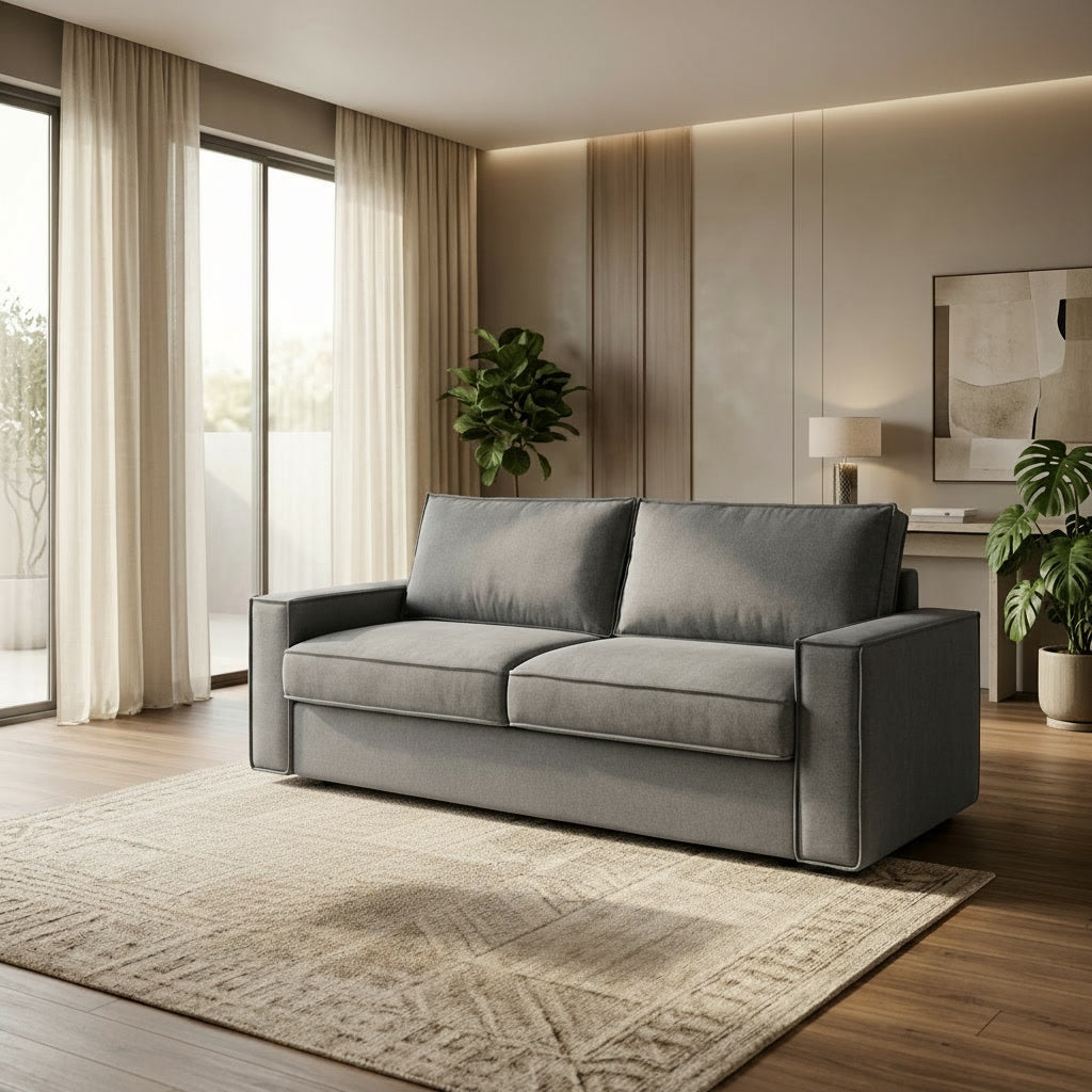 Canapea extensibilă TERTZA C4, cu saltea 160x190x20 cm