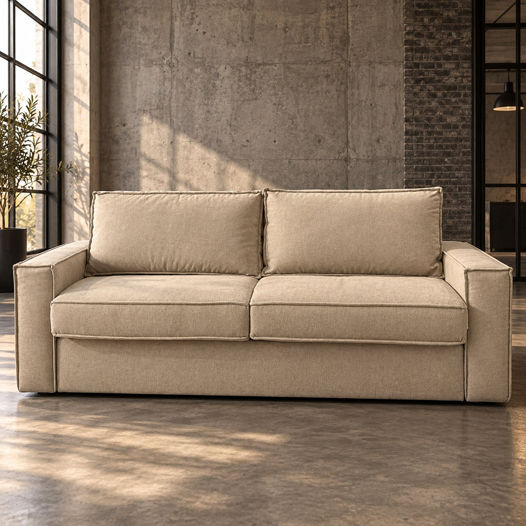 Canapea extensibilă TERTZA C3, cu saltea 140x190x20 cm