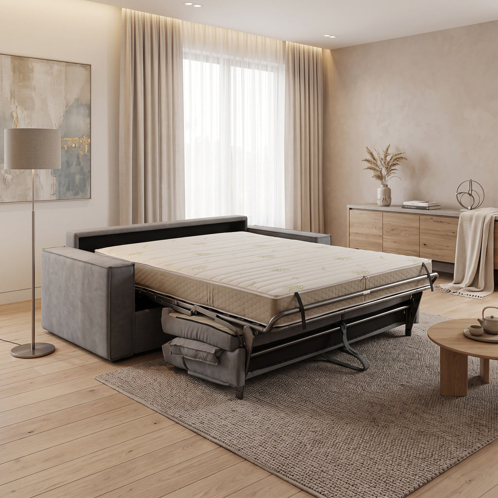 Canapea extensibilă TERTZA C4, cu saltea 160x190x20 cm