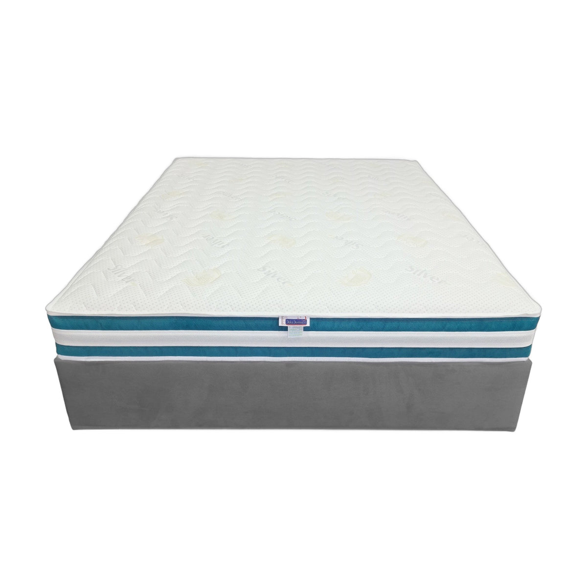 Saltea Memory Premium Silver BlueLine 17+3+1 190x190, 21 cm