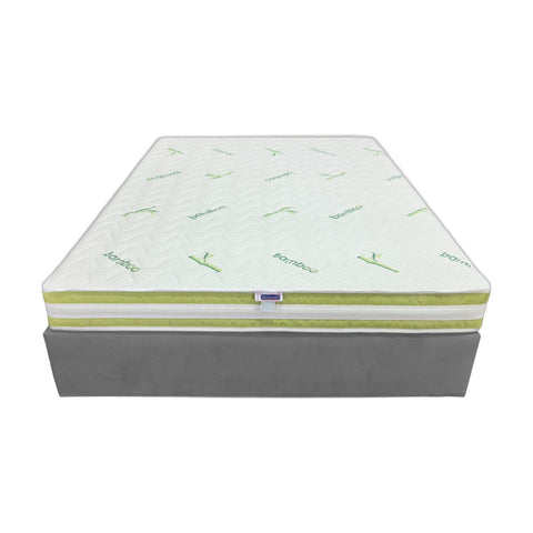 Saltea Memory Premium M3 Bio Bamboo GreenLine 15+3+1 190x190, 19 cm