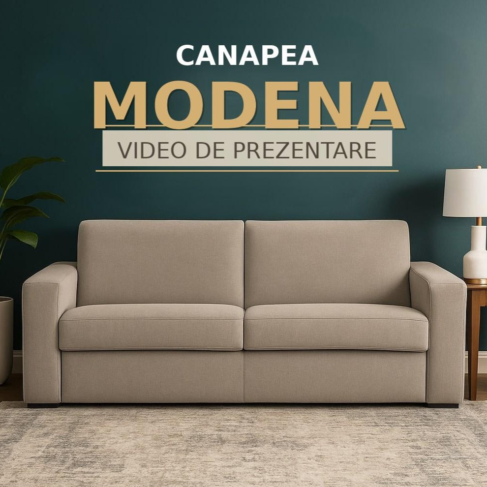 Canapea extensibila MODENA C2, cu saltea 120x190cm