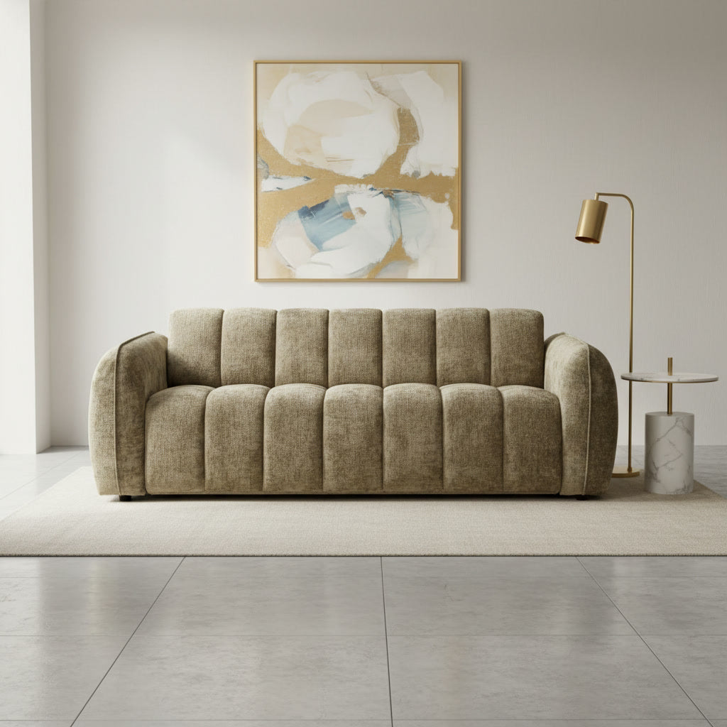 Canapea extensibila CS47 FREJUS C3, cu saltea 140x190cm