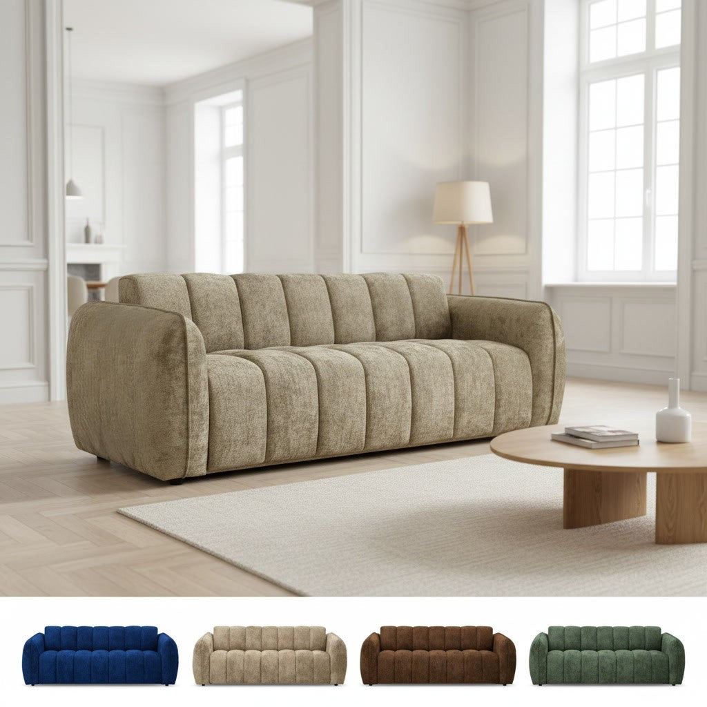 Canapea extensibila CS47 FREJUS C3, cu saltea 140x190cm