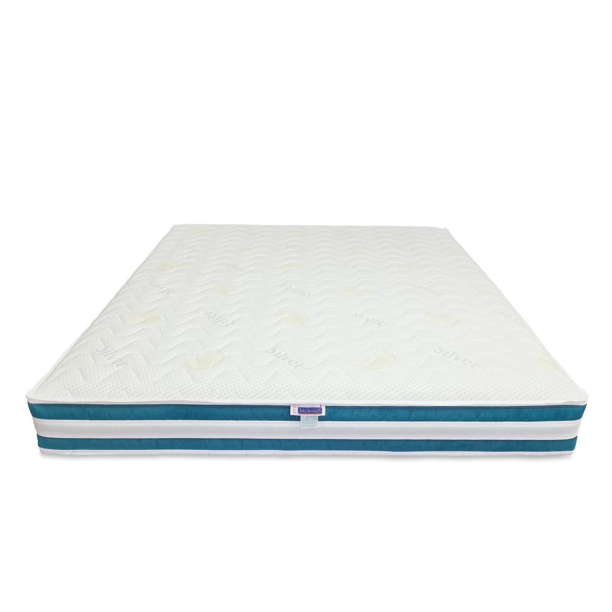Saltea Memory Premium Silver BlueLine 15+5+1, 21 cm, husă Ioni de Argint