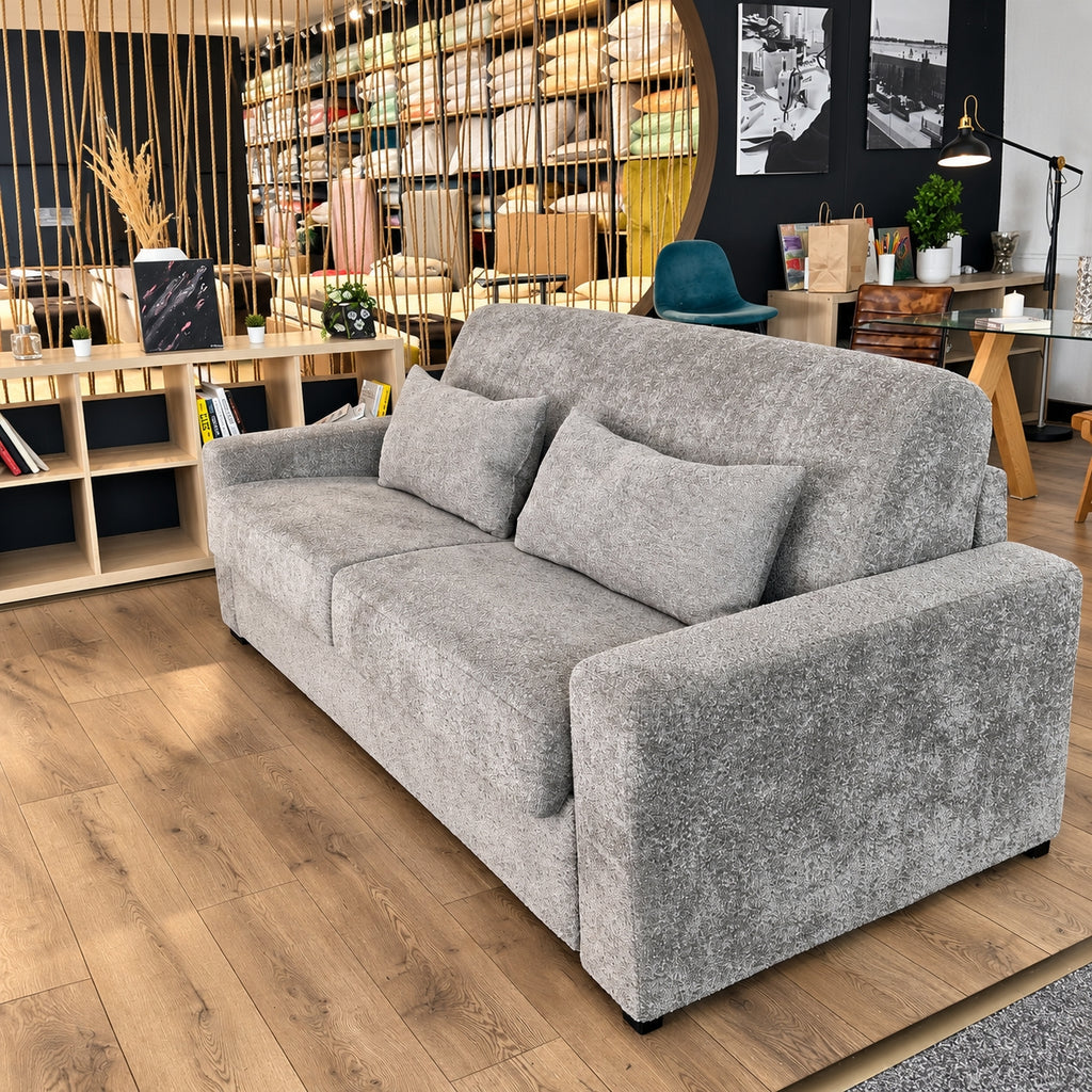 Canapea extensibilă SECONDA C3 fotografie reală din showroom, închisă