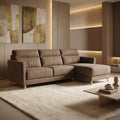 Colțar extensibil PAOLA 5 locuri cu saltea 160×190 cm, reversibil stânga/dreapta (C4+M)